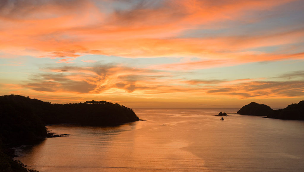 The Hive Residence sunset sea view